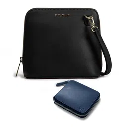 DailyObjects Structured Sling Bag & Zip Wallet-5