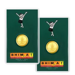 BHIMA 24K 999 Purity Lakshmi Coin Combo 2g+2g-image-33
