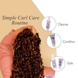 Curl up Moisturizing Shampoo, Hydrating Conditioner & Defining Cream Combo image 2