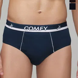 AMUL COMFY Pack Of 3 Mid Rise Pure Cotton Basic Briefs AC-CBRIOE-AF-CB-NY-XL-3PC-picture-25