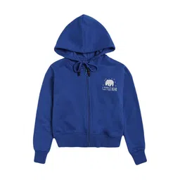 DYCA Boys Blue Fleece Lightweight Open Front Jacket-picture-12
