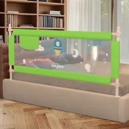 Portable and Foldable Full Bed Rail Safety Bed Rail for Toddler & Baby Bed Guard-image-2