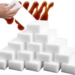 Pack Of 10 Pcs Super Magic Sponge Cleaner For Practical Kitchen Accessories Scrub Sponge-picture-3