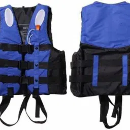 Adult Kids Life Jacket Swimming Boating Drifting Floating Vest with Whistle Swim Floatation Belt-17