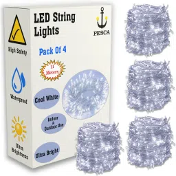 40 LEDs 11 m White Steady String Rice Lights-picture-7