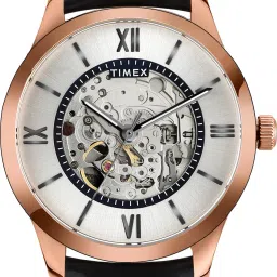 timex Automatic Silver Dial Analog Watch - For Men TWEG208SMU08 image 2