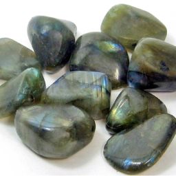 Natural Labradolite Tumble Crystals / Stones for Reiki Healing and Vastu Correction and Increase Creativity 50 Grams Tumble Stone Regular Rectangular Crystal Stone-picture-1