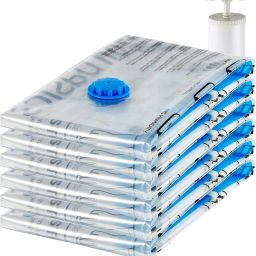 StorageVaccumBagPack Of 6 (Jumbo) with Hand Pump Travel Storage Vacuum Bags-image-43
