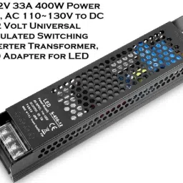 QUALITY 12V 33A 400W AC 110-130V to DC 12V Converter SMPS Power Supply Electronic Hobby Kit-image-55