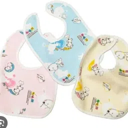 Baby Bibs Soft Cotton (3pcs. PackTowel Bibs)-7-13