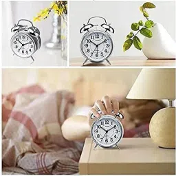 bbd kitchen shop Analog Silver Clock image 3