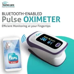 BPL Medical Technologies IOXY APP Connected Finger Tip Pulse Oximeter |High Accuracy|SPO2 - Purple Pulse Oximeter image 5