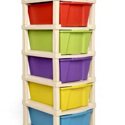 6XL Plastic Modular Drawer System For Home, Office, Hospital, Parlor, School PP Collapsible Wardrobe-10