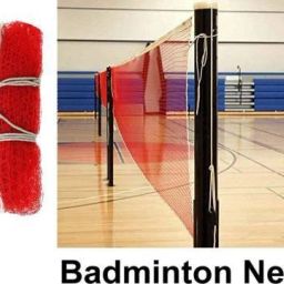 Badmintion Net Size 22 X 2.5 Feet Two Side Tape Badminton Net (Red) Badminton Net-image-34