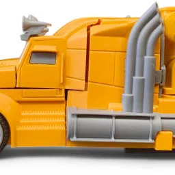 2 in 1 Transforming Construction Truck with Front Loader, Robot Convert Vehicle-9