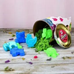 akflicks Sand Art Mini Castles Making - Mould, Create & Play for Kids Development. Rattle image 4