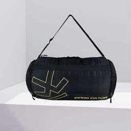 wrogn 30 L Gym Duffel Bag - Trendy Men & Women Lightweight Sport Gym Bag Duffel Bag - Black, Yellow-picture-15