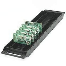 SKY Anti-Static PCB Tray - I Type, 25 Slots for ESD-Safe Storage Anti Static ESD PP PCB Tray (I Type) - 25 Slots FOR PCB STACKING image 1
