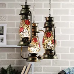 Multicolour Glass Lantern by New Era-picture-11