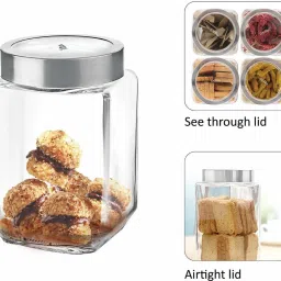 cello Glass Utility Container- 1000 ml image 2