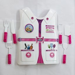 Chef Chest Suit For Boys and Girls Kids With Kitchen Accessories Amazing Toys For Babys-14