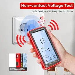 zomei Digital Multimeter Tester Auto Ranging TRMS 6000 Counts USB Rechargeable Meter Digital Voltage Tester image 4