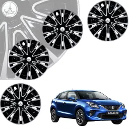 CAR WHEEL CAP/ WHEEL COVER ROVER DEGINE "SILVER_BLACK_COLOR" 15 INCH Wheel Cover For Maruti Baleno, Etios, Polo, Sumo, Ertiga, Zest, Innova, SX4, Xylo, Manza, Glanza V-image-56