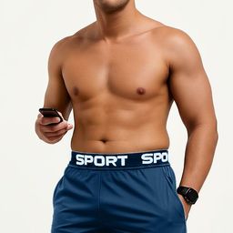 bellwit Solid Men Blue Sports Shorts, Gym Shorts, Cycling Shorts, Running Shorts, Beach Shorts-picture-35