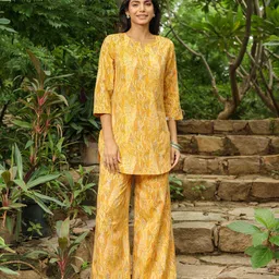 leriya fashion Tunic Palazzos Co-ords Set-picture-27