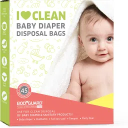Baby Diaper Disposable Bag - 45 Bags | Oxo Biodegradable & Leak-Proof Bags Disposal Bag-18