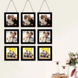 art street Black Photo Frame For Wall Set Wall Hanging Picture-picture-45
