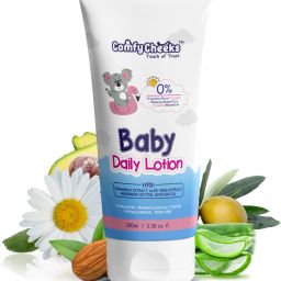 Baby Daily Lotion Aloe Vera And Avocado Oil Extract Helps Fighting Baby Rashes-image-9