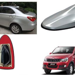 Shark Fin Roof top Signal Receiver AM/FM Antenna, Silver for Mahindra Xylo Shark Fin Roof top Signal Receiver AM/FM Antenna, Silver for Mahindra Xylo Satellite Vehicle Antenna-image-27