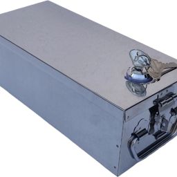Pooja Peti, Vanity Box -10 Inch ( With Pre fitted Lock And 2 key) Cash Box-image-57