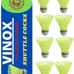 Badminton Racquet 2 Piece With 12 Piece Nylon Shuttle Cock Badminton Kit-image-53