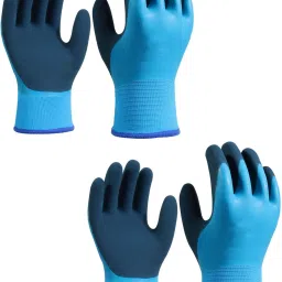 Waterproof Work Gloves Liquid Proof Double Coated Working Multi Purpose Nylon Wet and Dry Disposable Glove Set-image-17