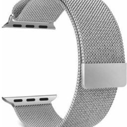 RUPELIK Magnetic Lock Milanese Strap band For iWatch Series 1/2/3/4/5/6 & SE (42mm/44mm) 42 mm Stainless Steel Watch Strap-image-59