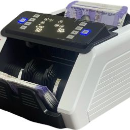 SWAGGERS Latest Heavy Duty Cash Counting Machine with MG,UV,IR Fake Detection-LCD Display Note Counting Machine-80