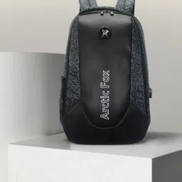 Large 35 L Laptop Backpack Alarm Zipper System Anti-Theft Glitch Black-image-26