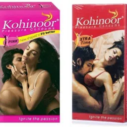 Pink Natural And xtra Time honeymoon pack with (Concealed/Confidential Packaging) (Set of 2, 20S) Condom-image-15