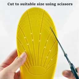 silencio Orthotics Memory Foam Insoles Arch Support Shoe for Pain Relief SIZE EU 36-41 Heel Support image 4