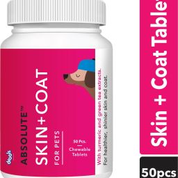 Skin and Coat Tablet - 50 Pieces Pet Health Supplements-image-96
