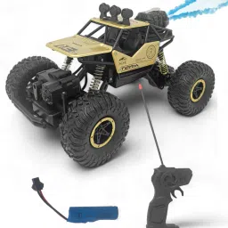 Big Size Metal Body 4x4 Remote Control Rock Crawler Smoke Car with Battery_07-15