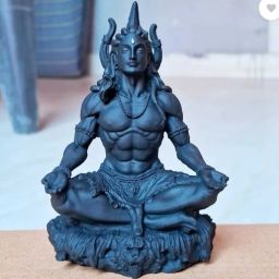 MAHAYOGI SHIVA 3D MURTI FOR HOME ,CAR DESK Decorative Showpiece - 9 cm-image-9