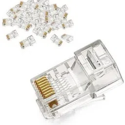 Buyyart 50 Sets Network Jack Plug of RJ45 Connectors Network Interface Card image 4
