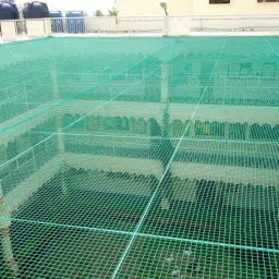 p enterprises UV Stabilized Nylon Pigeon Net_Bird Net_Monkey Net_6 X 10 Feet_Green Color Camping Net image 4