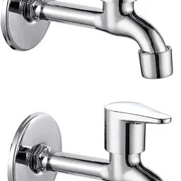 ~Steel Marc Bib Tap Faucet for Bathroom , kitchen ,Outdoor(Pack of 2) Bib Tap Faucet-image-64