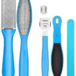 8pcs Professional Foot File Pedicure Tools Kit Portable Callus Remover Kit-image-15