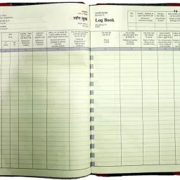 R K Vehicle Log Book For Government Office, 1 Part, 100 Pages, Pack of 1 1-Part Record Keeping Book-image-3