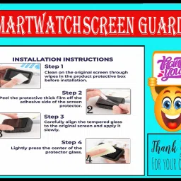 daffin Impossible Screen Guard for Fire-Boltt Lumos image 3